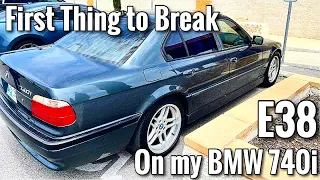 The First Thing That Broke On My E38 BMW 740i M Sport