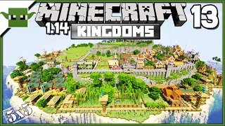 Minecraft 1.14 Medieval Island Kingdom Lets Build S2E13 - School + Apothercary