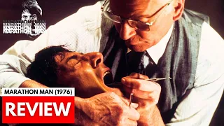 Marathon Man (1976) CLASSIC FILM REVIEW | Dustin Hoffman | Laurence Olivier | Is it Safe?