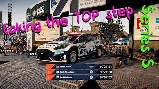 WRC 10 career WRC3: Acropolis REALISTIC length HIGHLIGHTS Ford Fiesta Rally2 *Xbox Series S 1080p*