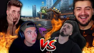 NE-AM TROLLAT LA 2VS2 CU LECTURA, BERCEA SI SEBI PE ROCKET LEAGUE *amuzant rau*