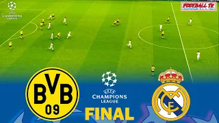 Borussia Dortmund vs Real Madrid - Final UCL 2024 | UEFA Champions League | eFootball PES Gameplay