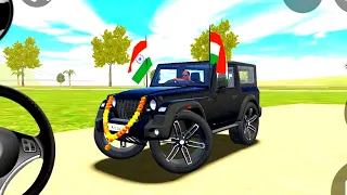 Dollar (Song) Modified Mahindra Black Thar😈| Indian Cars Simulator 3D || Android Gameplay | part 66