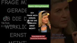 Katrin Göring-Eckardt - Vizepräsidentin des Deutschen Bundestages - 🤔 - Eure Meinung? WTF / OMG