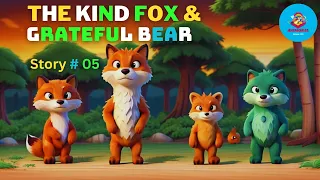 Fox Bear Story |Bear and Masha Story |English Moral Stories