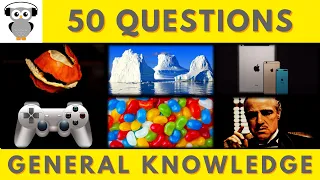 General Knowledge Quiz Trivia | Iceberg, PlayStation, Jelly Bean, The Godfather, IPad, IPod, IPhone