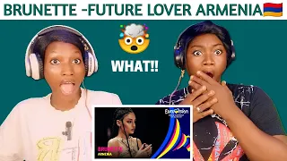 Brunette Future Lover Armenia Official Music Video Eurovision REACTION!!!😱