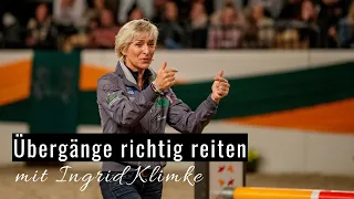 Übergänge richtig reiten! 😇 | Ingrid Klimke zeigt wie's geht | 57. Trakehner Hengstmarkt