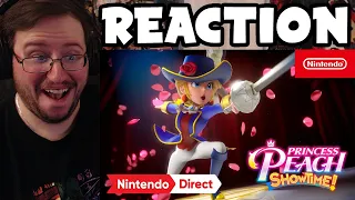 Gor's "Princess Peach: Showtime!" Announcement Gameplay Trailer REACTION