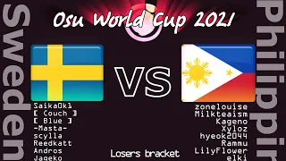 osu! World Cup 2021 Sweden VS Philippines (Tiebreaker)