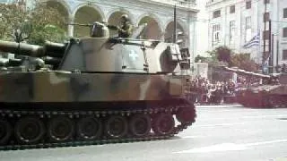 Greek Self-Propelled Artillery M-109A2 (Military Parade 25/3/2009)