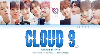 CRAVITY (크래비티) - Cloud 9 Lyrics + Fanchant (Color Coded Han/Rom/Eng)