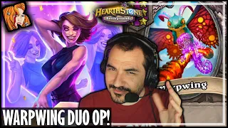 THE WARPWING DUO STILL DOMINATES! - Hearthstone Battlegrounds