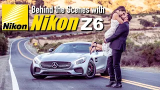 Nikon Z6 & D800  cameras BTS Photoshoot Mercedes Benz AMG GT-R | Tutorial | Tips & Tricks