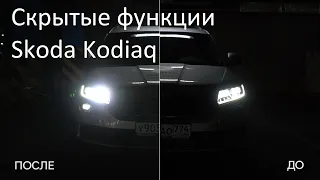 Скрытые функции Skoda Kodiaq (Шкода Кодиак)