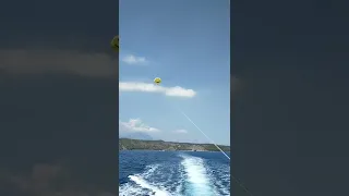 Kids are Flying Parasailing | Water Sports Antalya / Turkey