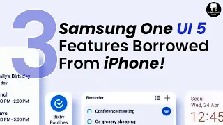 3 Samsung One UI 5 Features Borrowed From iPhone! #Shorts