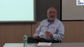 Public Lecture by Nobel Laureate Prof. Joseph Stiglitz - July 5, 2016