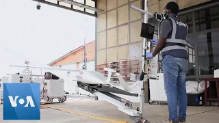 Drone Company Helps Collect Coronavirus Test Samples in Ghana