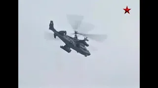 Ka-52 Alligator performance at the Le Bourget Air Show