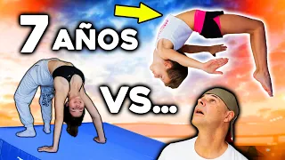 GIRLS vs PARENTS - Super Gymnastics Challenge | Yippee Family