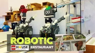LEGO HOUSE Robotic Mini Chef Restaurant Food Review