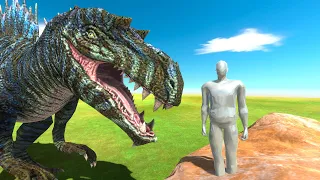 Mission Failed - FPS Avatar being eaten by Spinosaurus | Animal Revolt Battle Simulator
