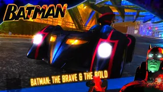 BATMAN Arcade - (Mr. Freeze) - Batmobile BATMAN: THE BRAVE & THE BOLD - GAMEPLAY