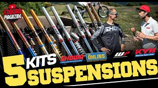 5 suspensions enduro de luxe ! Faut-il craquer ?