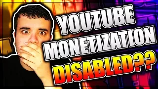 YOUTUBE IS TAKING AWAY YOUR MONETIZATION FOR NO REASON!