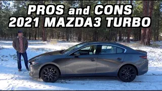 Pros & Cons Review: 2021 Mazda3 Turbo on Everyman Driver