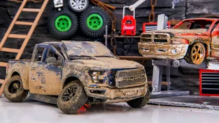 Ford F150 Raptor - Restoration Abandoned - Offroad model Cars