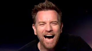 Ewan McGregor reacts to someone saying HELLO THERE