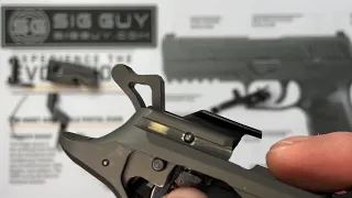 SIG Sauer Classic P series hammer removal and installation