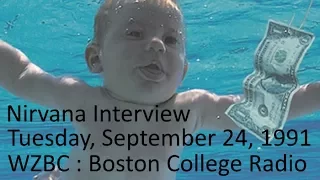 Nirvana Interview on WZBC Radio : September 24, 1991 : Boston College, Newton, MA, USA