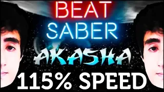 xi  -  akasha  V.1  |  expert+  115% SPEED  [beat saber]