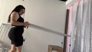 Trinity 6 tier wire shelving rack from Costco How to assemble