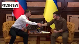 Зеленський провів зустріч з Прем'єр-міністром Словацької Республіки Едуардом Хегером