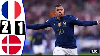 France Vs Denmark Highlights [2-1] World Cup Qatar 2022