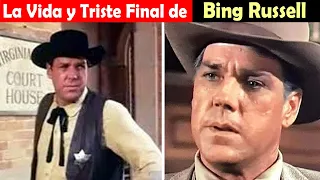 La Vida y El Triste Final de Bing Russell  - estrella en Bonanza