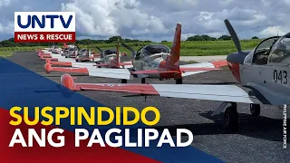 Fleet ng bumagsak na PAF plane sa Bataan, grounded na; posibleng sanhi ng insidente, inaalam na