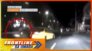 Pulis sa Quezon City, kinaladkad ng isang drag racer | Frontline Sa Umaga