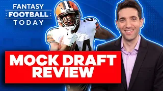 BEST AND WORST TEAMS: REVIEWING OUR PPR FANTASY MOCK DRAFT I 2022 FANTASY FOOTBALL ADVICE
