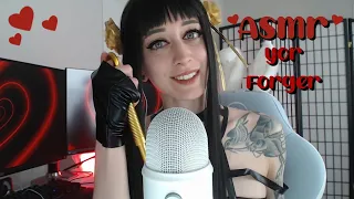 ASMR ❤ Yor Forger Cosplay with tapping, scratching, and popping noises