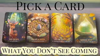 🧡What You Don't See Coming🧡 Pick a Card Tarot Reading #tarot #tarotreading #healing #spirituality