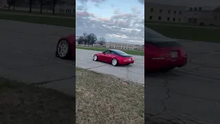 Kids. Cops. Flames. #car #slammed #350z #fyp #police #shorts