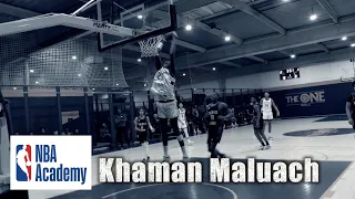 Khaman Maluach NBA Academy Africa Highlights 2024 by We R Ballers