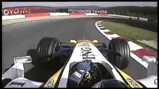 F1 2007 - Belgium 2007 - Giancarlo Fisichella Onboard Lap