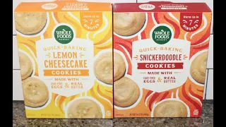 Whole Foods Market Cookies: Lemon Cheesecake & Snickerdoodle Review