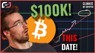 Why Bitcoin Will Reach $100,000 On This Exact Date IN 2024! (Bitcoin Price Prediction 2024!)